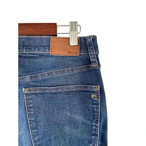 Madewell Women's 9" High Riser Skinny Denim Jeans Size 29 Medium Wash Stretch - Picture 9 of 9